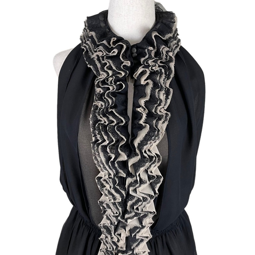 Robert Rodriguez for Target Sheer Ruffle Top - Picture 2 of 8